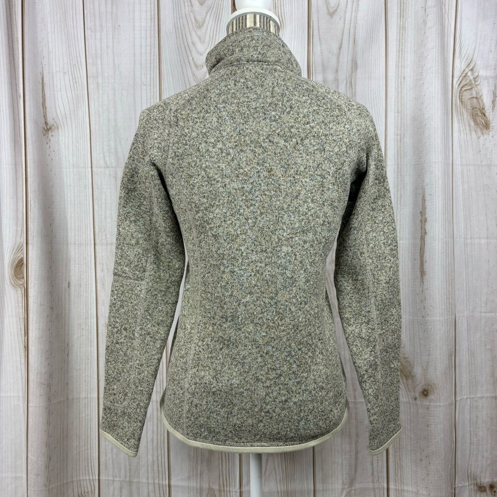 Patagonia Better Sweater 1/4 Zip Pull Over Fleece Long Sleeve Pelican Size Small - Picture 3 of 14